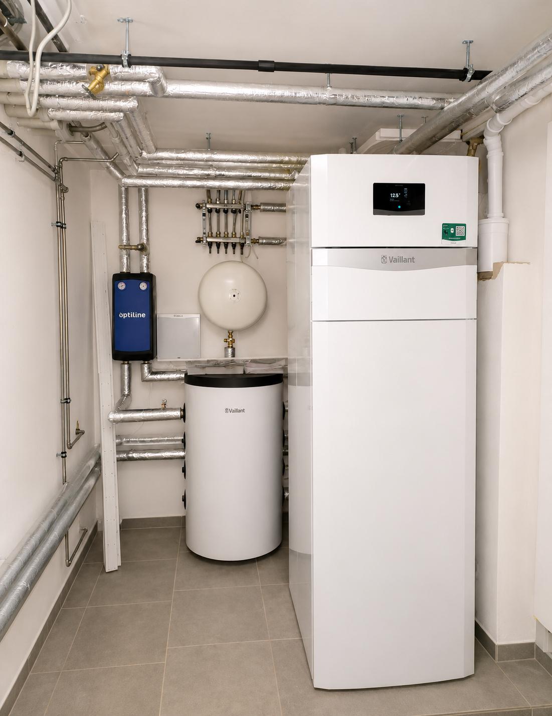 Vaillant Heizungsanlage mit Optiline Steuerung